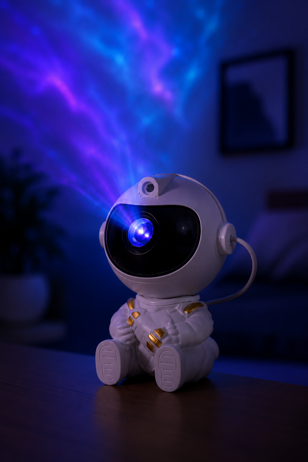 Projecteur Galaxie Astronaute™ – Ciel étoilé LED pour chambre
