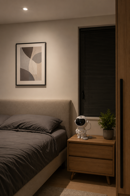 Projecteur Galaxie Astronaute™ – Ciel étoilé LED pour chambre